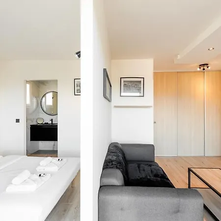 Le Sweety -ideal Couple - 2p Neuf, Vue Mer, Parking, Clim Jlp Daire Antibes